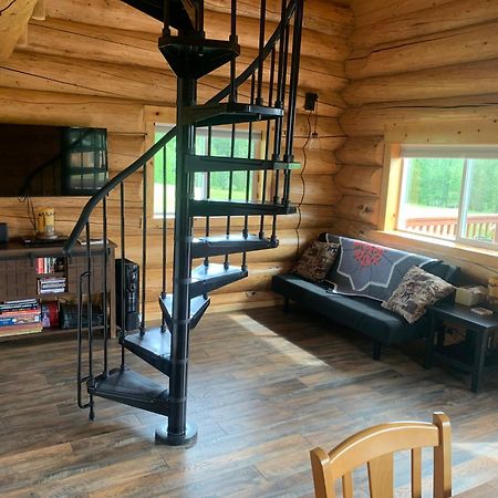 Secluded Log Cabin, 30 Min From Chena Hot Springs Pleasant Valley المظهر الخارجي الصورة