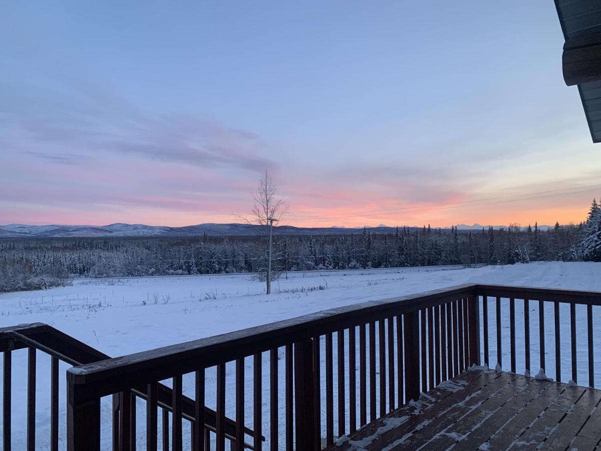 Secluded Log Cabin, 30 Min From Chena Hot Springs Pleasant Valley المظهر الخارجي الصورة